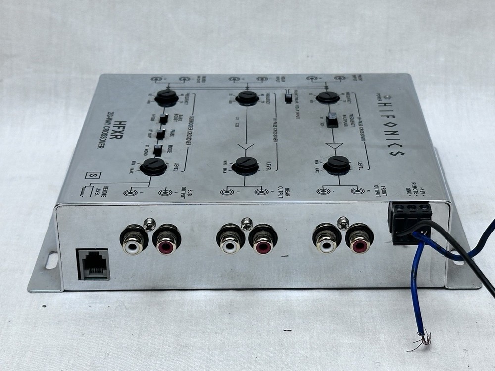 Hifonics HFXR 2-way / 3-way Active Crossover