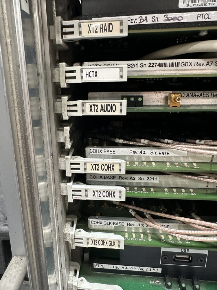 EVS XT2 6 Channel record/playback HD/SD server