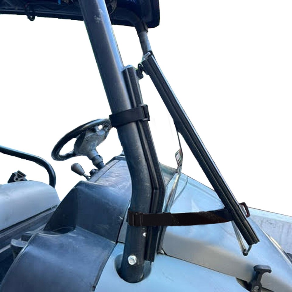 Clearly Tough Carryall 1700 Full Folding Windshield - Scratch-Resistant