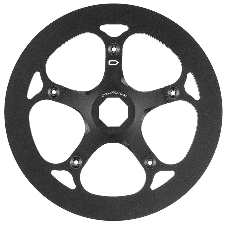 Samox 110 BCD eBike Spider - BROSE, 47mm Chainline, Black