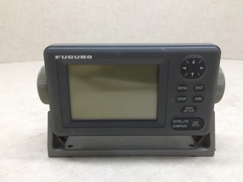 Furuno SC-502 Satellite Compass Display Head V2.01 Bracket Screen Button