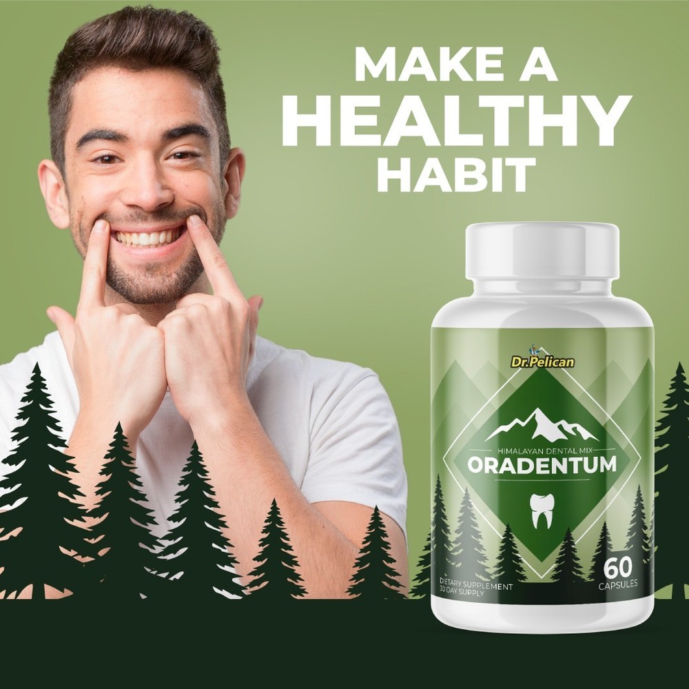 Oradentum- Oral & Digestive Support- 60 Capsules