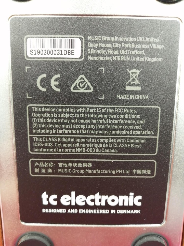 Tc Electronic June-60 Effector