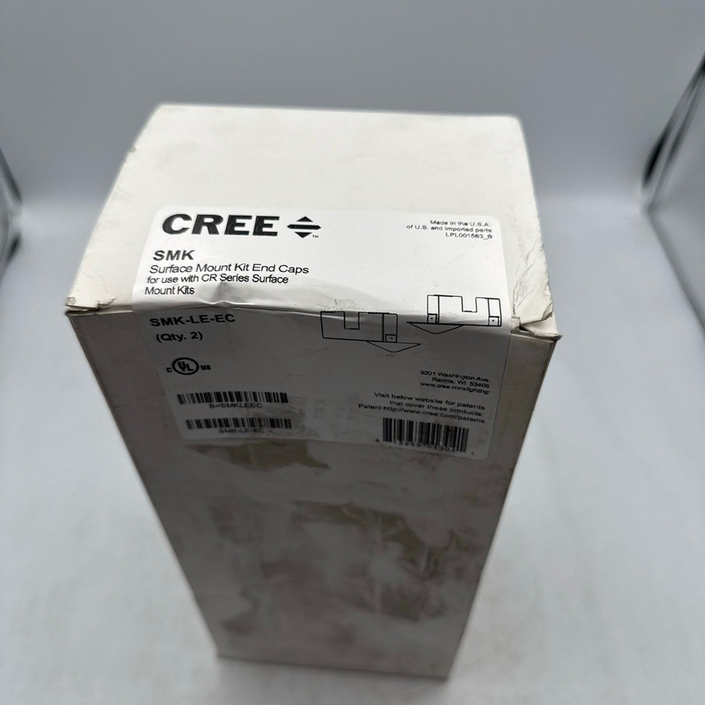Cree CR Series Lighting Accessory Surface Mount Kit End Caps SMK-LE-EC