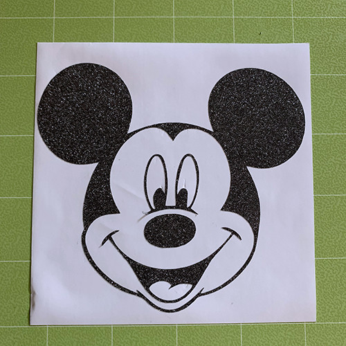 6" Classic Mickey Mouse Face Disney Vinyl Decal Sticker