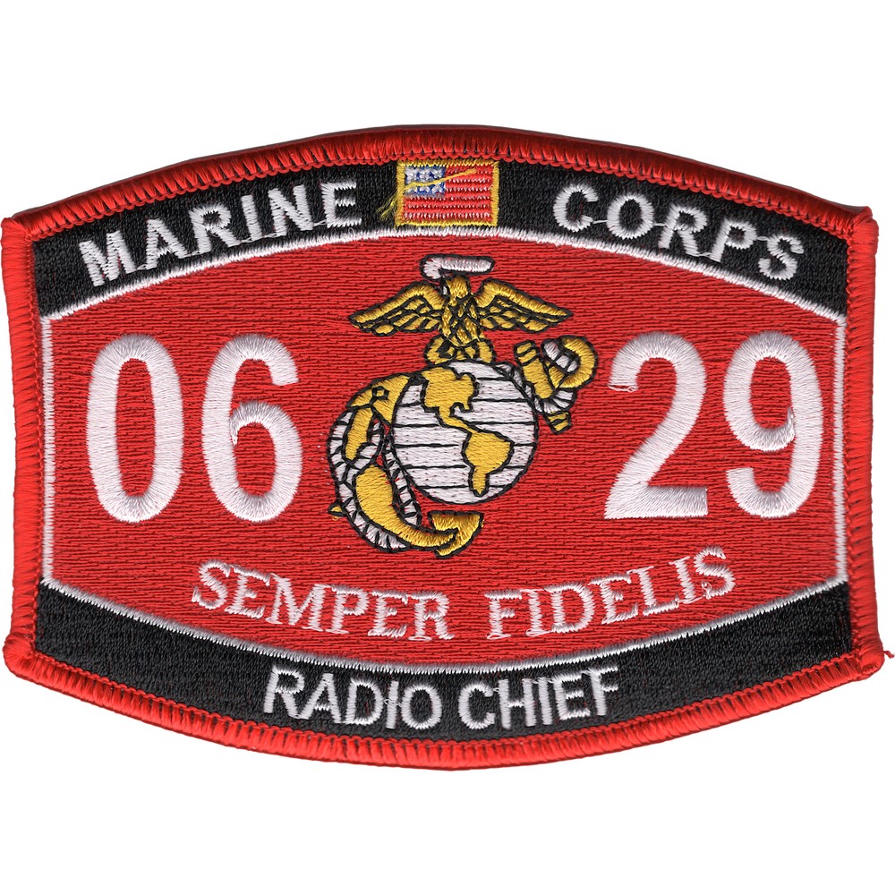 0629 Radio Chief MOS Patch