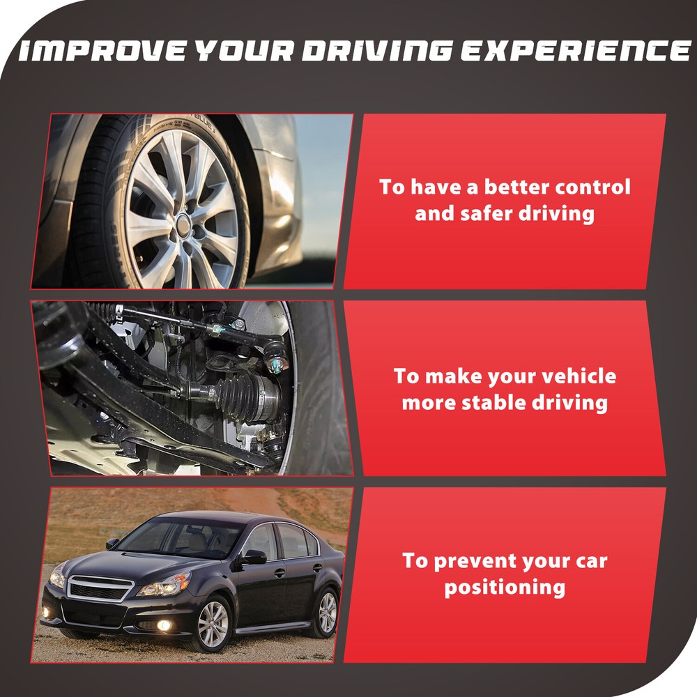 Front Upper+Lower Left Right Control Arms For 2016-2020 Volvo XC90