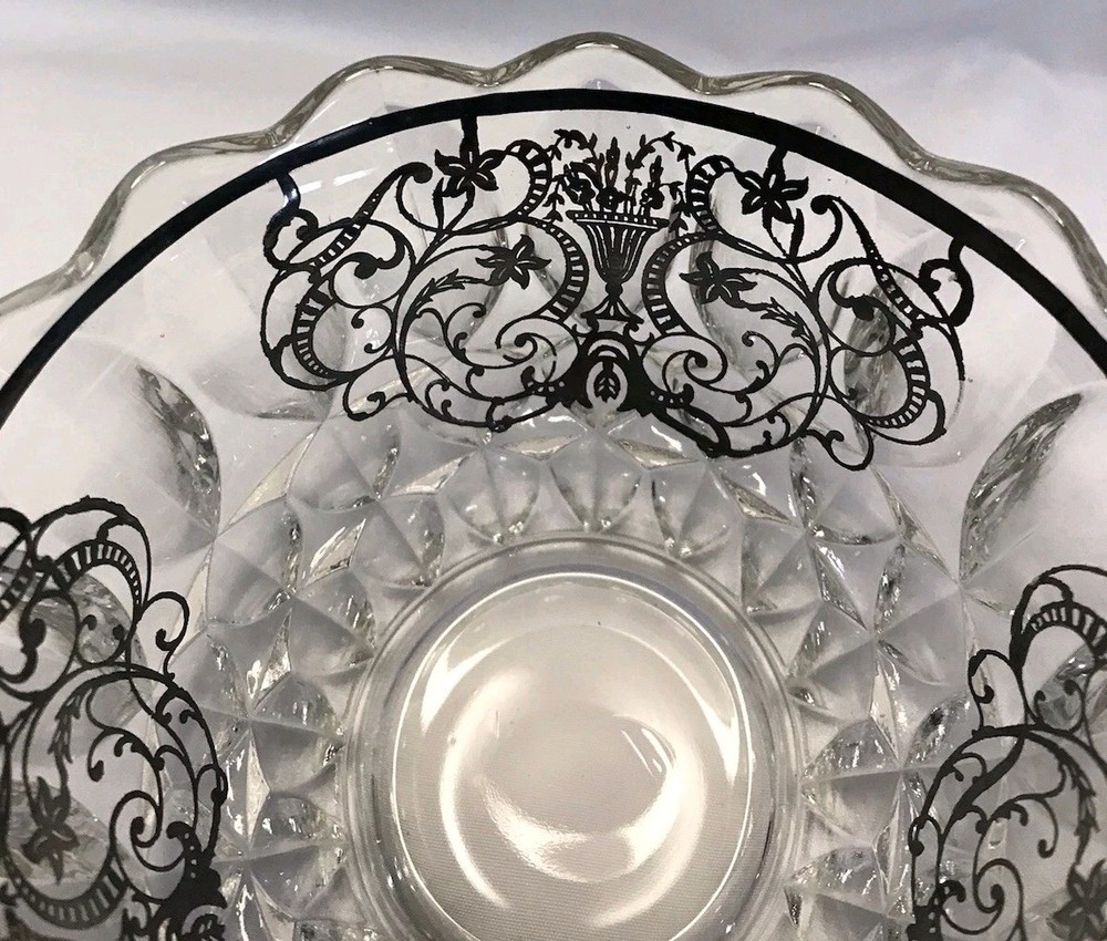Vintage Small Silver Inlay Bowl
