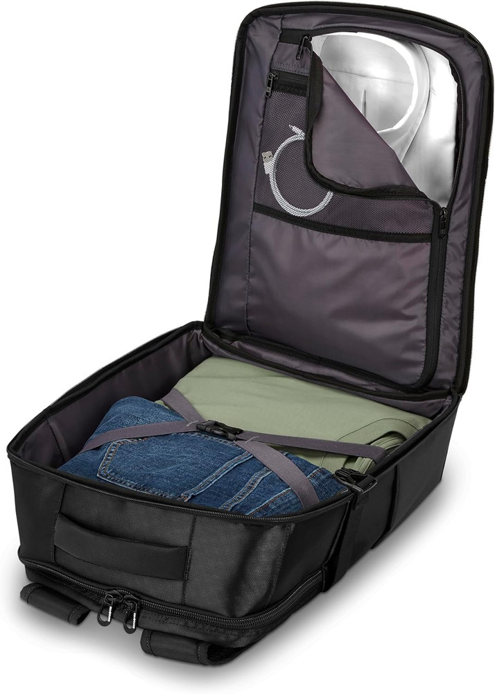 Andante 2 Travel Backpack, One Size, Black