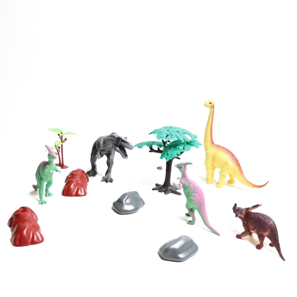 Dino Assorted Mini Dinosaur Figurines 55-Piece Set