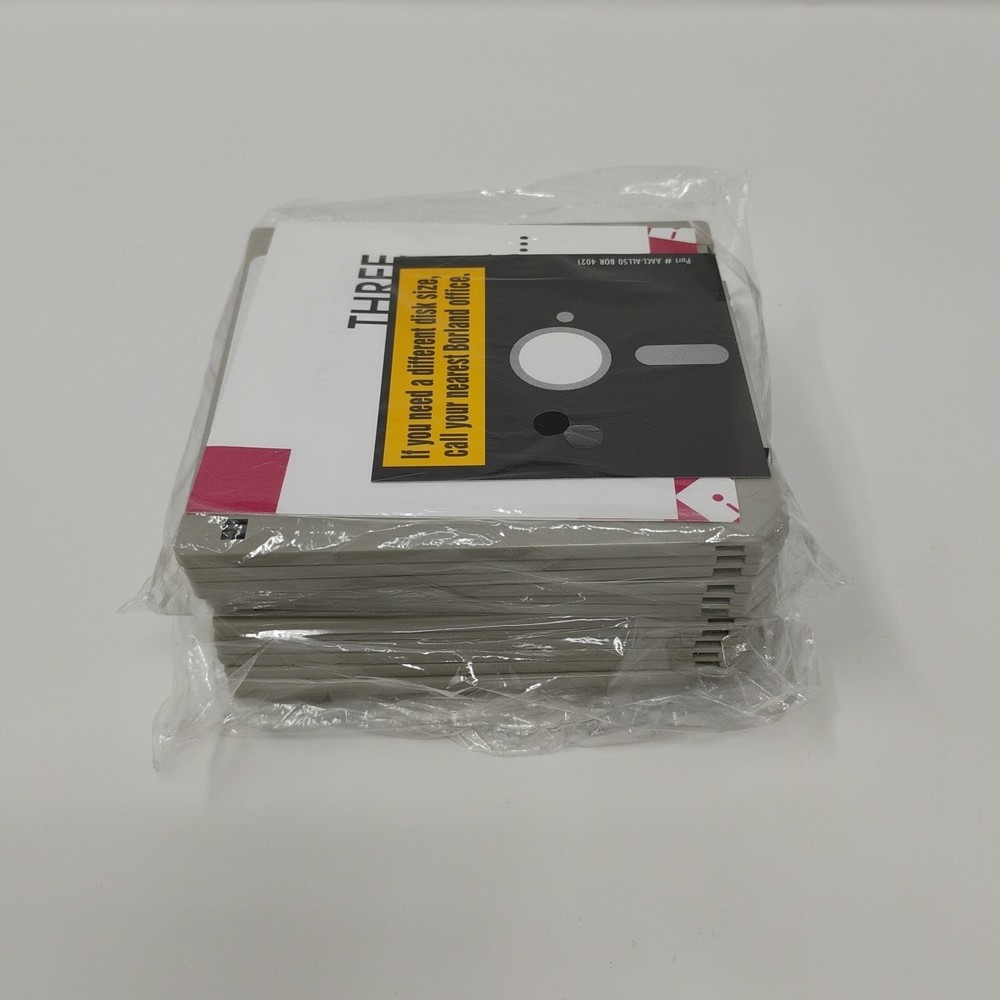 Borland C++ 3.1 Programming Debugger Assembler Sealed 3.5" Diskettes & Manuals