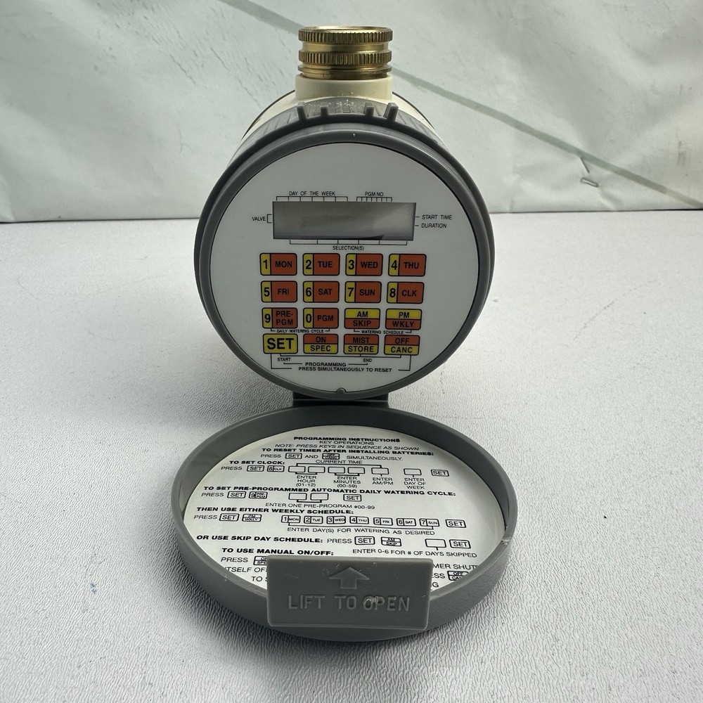Melnor Electronic Water Timer TimeAmatic Schedule Lawn Garden Model 103 No Box