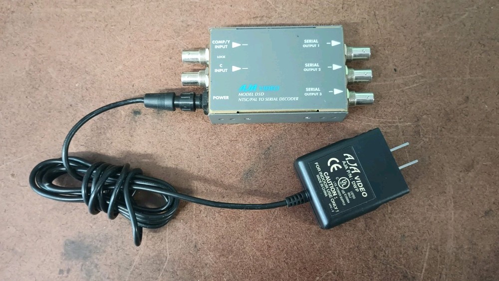 AJA D5D  NTSC/PAL To Serial Decoder