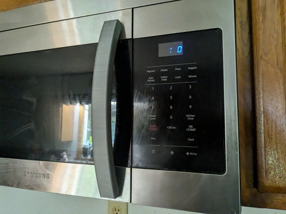 Samsung Microwave Handle Replacement ME16A4021AS 3D Printed