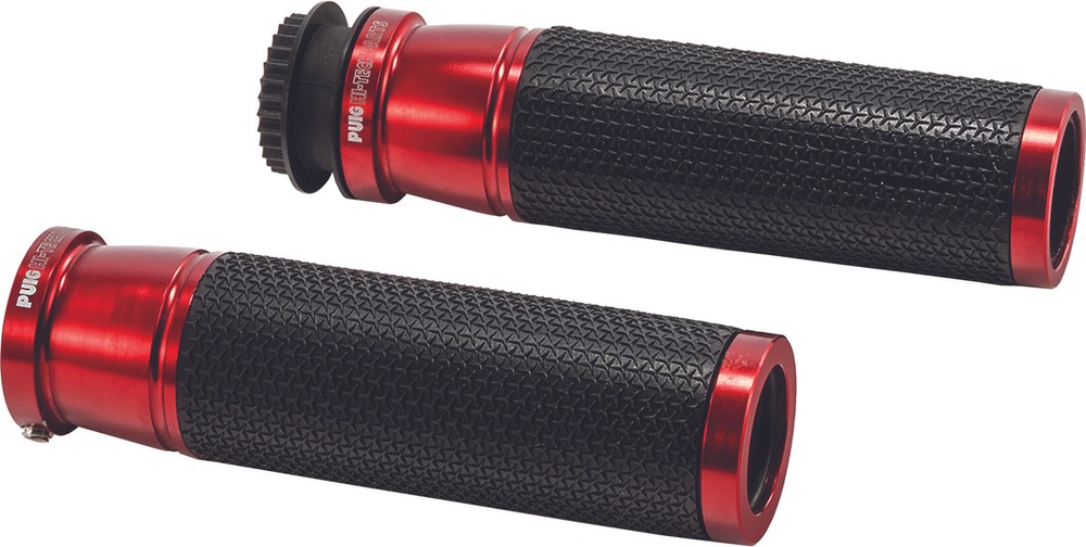 PUIG Hi-Tech Accent Grips Red 6326R