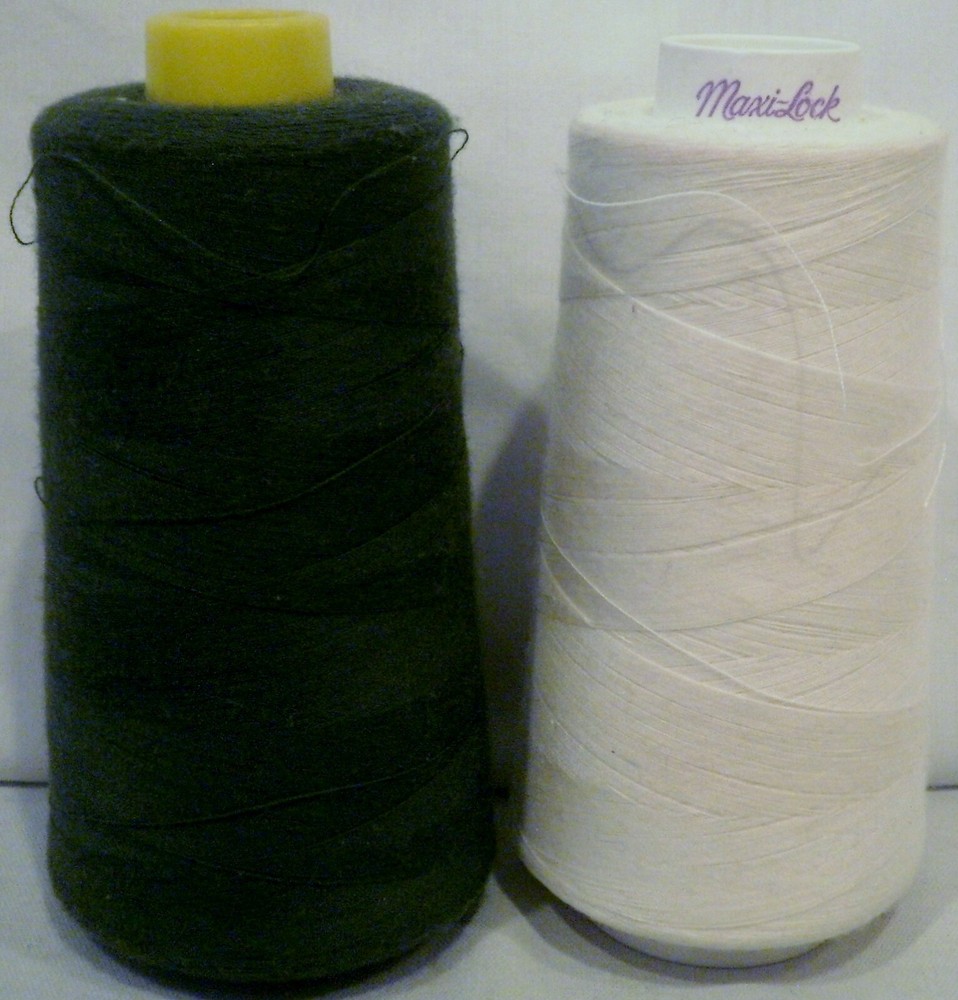 100% Polyester Sewing Serger Thread Eggshell Green