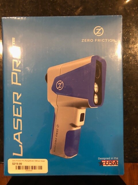 Zero Friction Laser Pro Golf Laser Rangefinder (NIB)