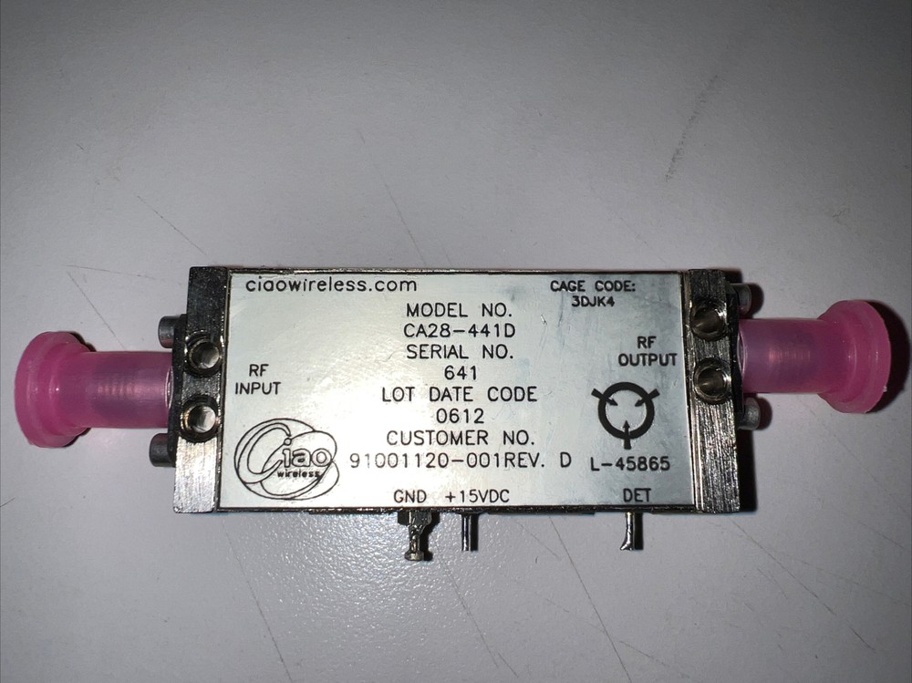 CIAOWIRELESS MICROWAVE AMPLIFIER CA28-441D