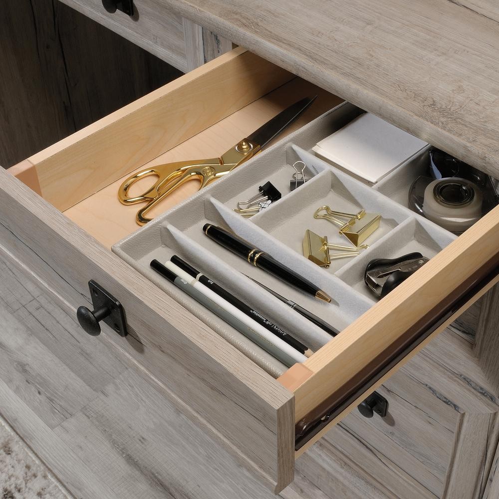 Palladia Computer Desk, Split Oak finish