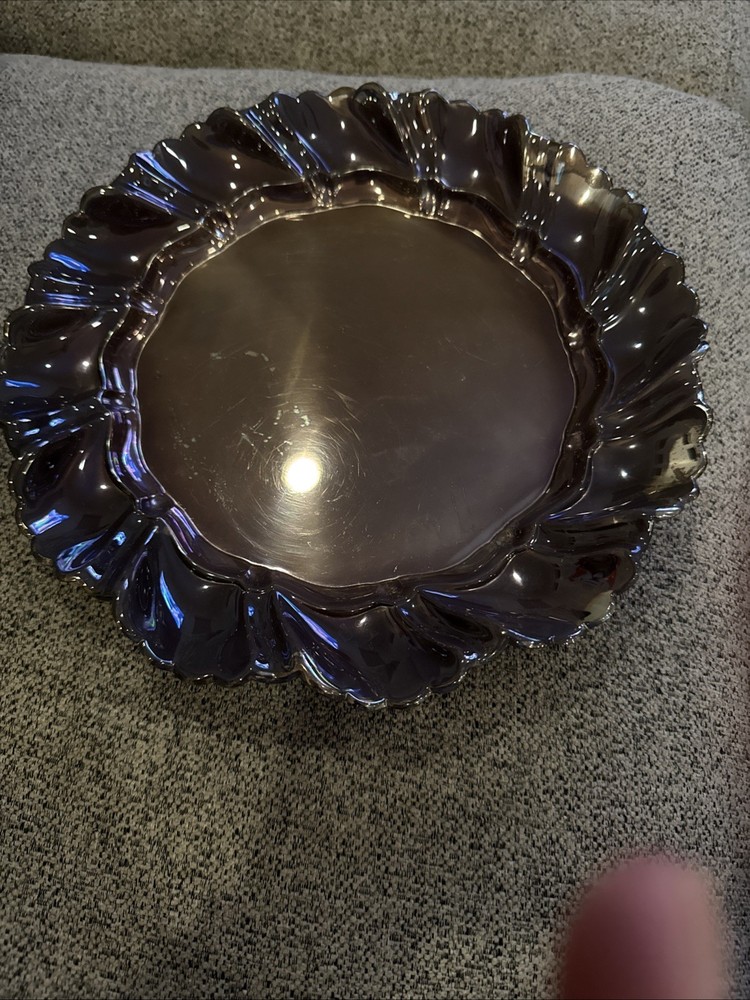 Alpador platter-silver plated