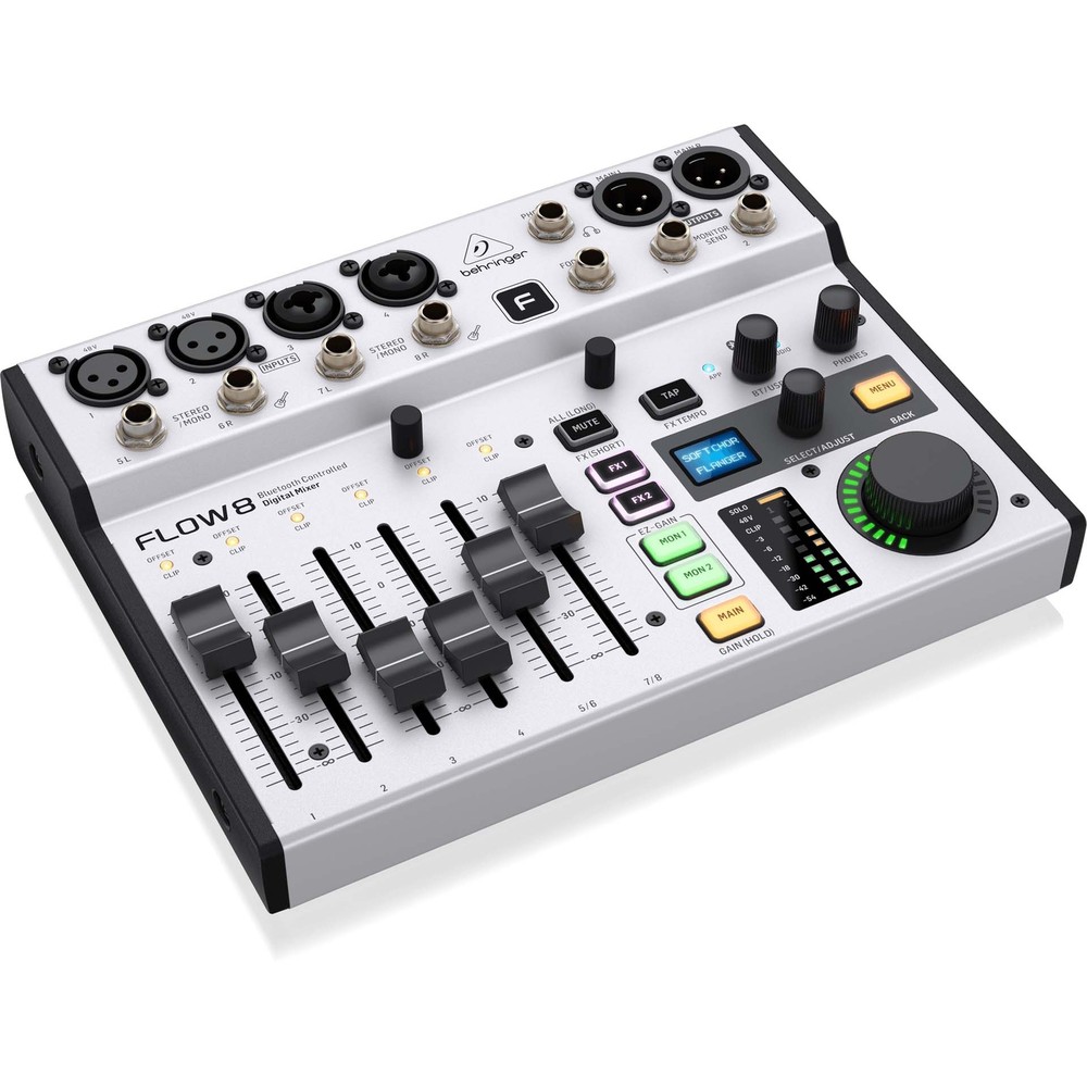 Behringer Flow 8 8-Input Digital Mixer with Bluetooth