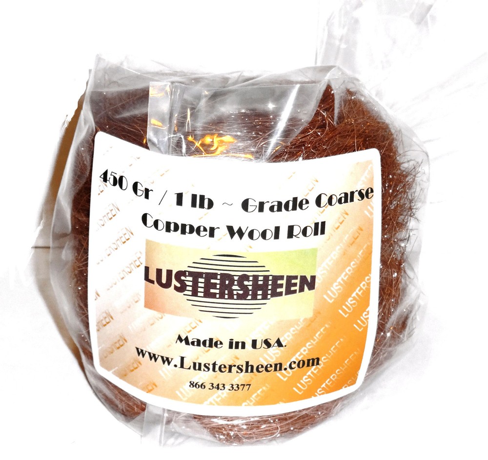 Copper Wool Roll 1 LB - Coarse