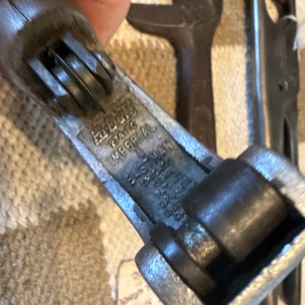 4-assorted Vintage Hand Tools ,Tube Cutter ,scraper,wire Stripping???