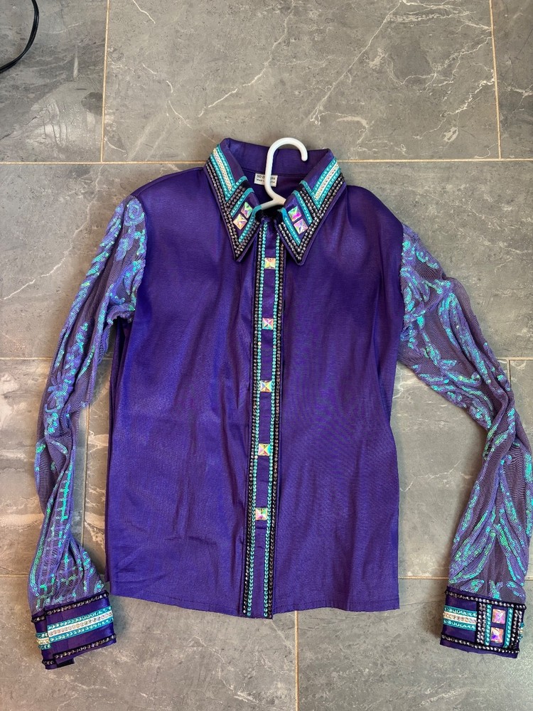 Western Show Shirt and Saddle Pad