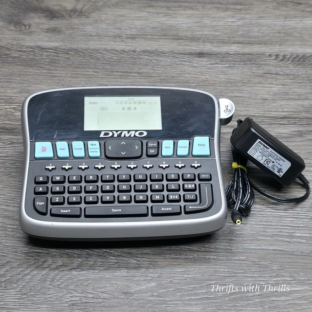 Dymo LabelManager 360D - Desktop Label Maker/Thermal Printer - Tested - Batt/AC