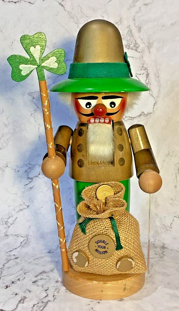 Handmade Steinbach Irish (#686) St Patrick Nutcracker