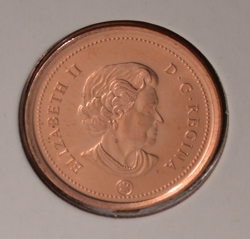 2010 Canada Penny - Non Magnetic (zinc) - Uncirculated