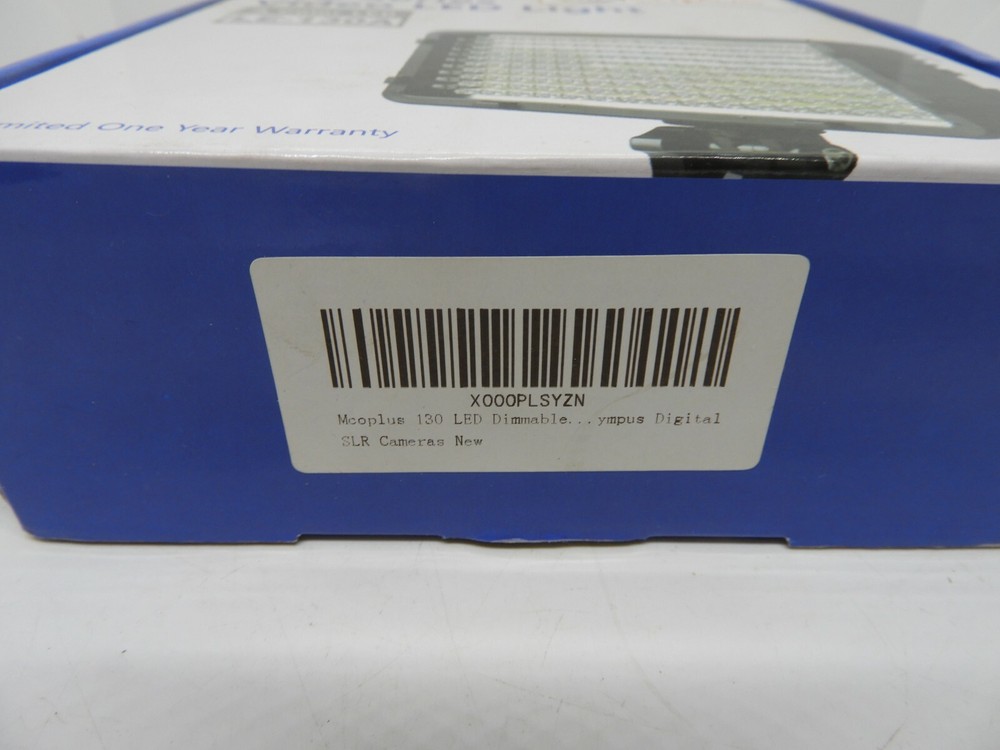 MCOPLUS LE-130A PRO SERIES VIDEO LED LIGHT #