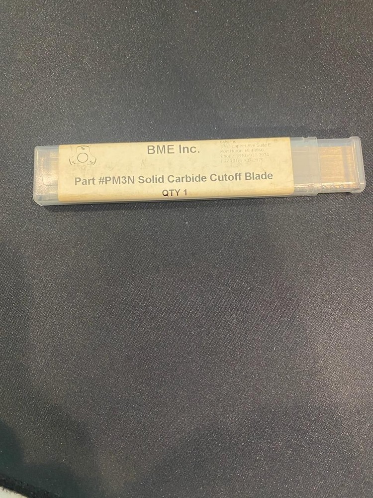 Empire PM3N Solid Carbide Cutoff Blade