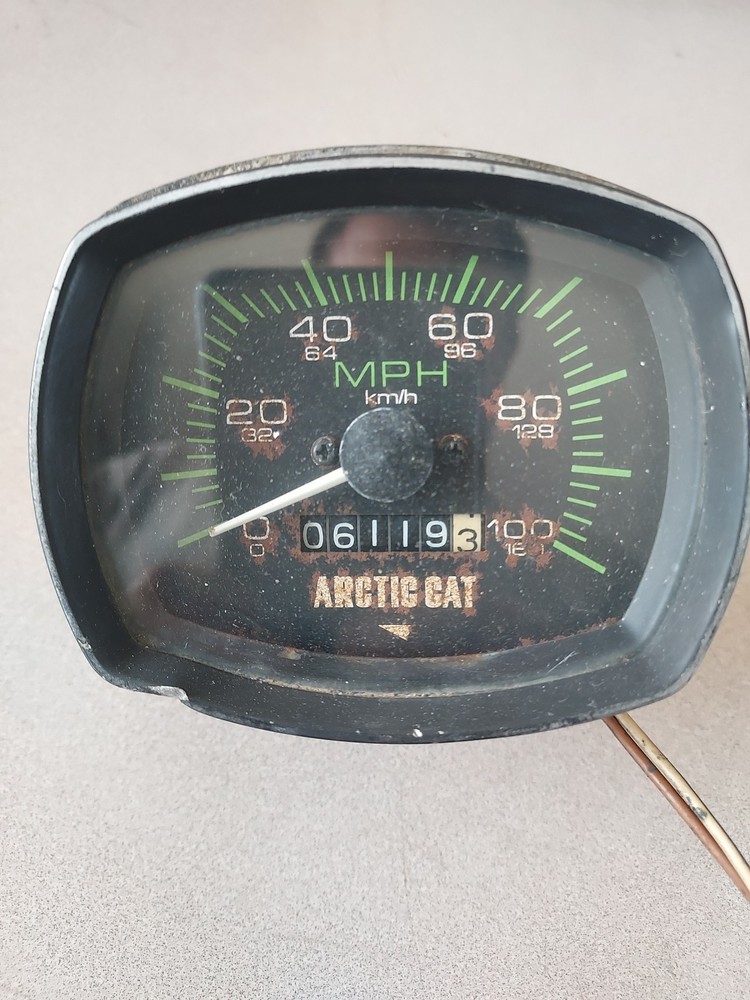 arctic cat snowmobile speedometer