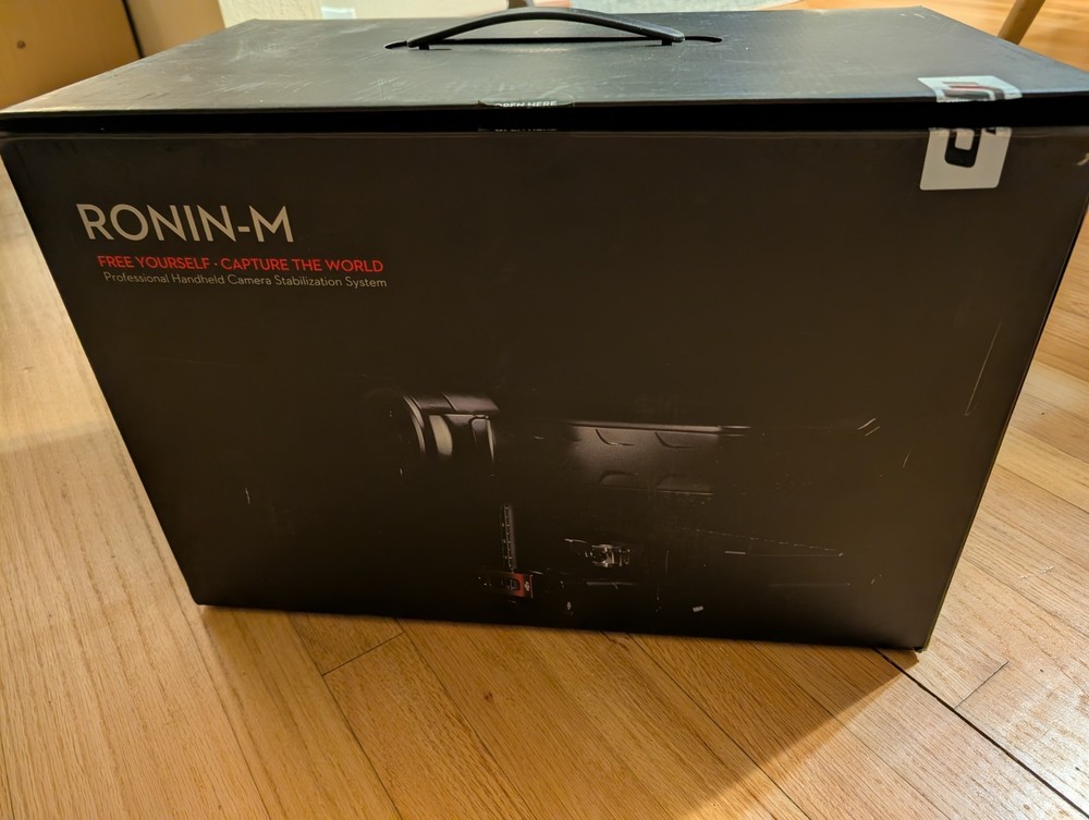 dji Ronin-M 3 Axis Professional Camera Stabilization System Handheld Open Box