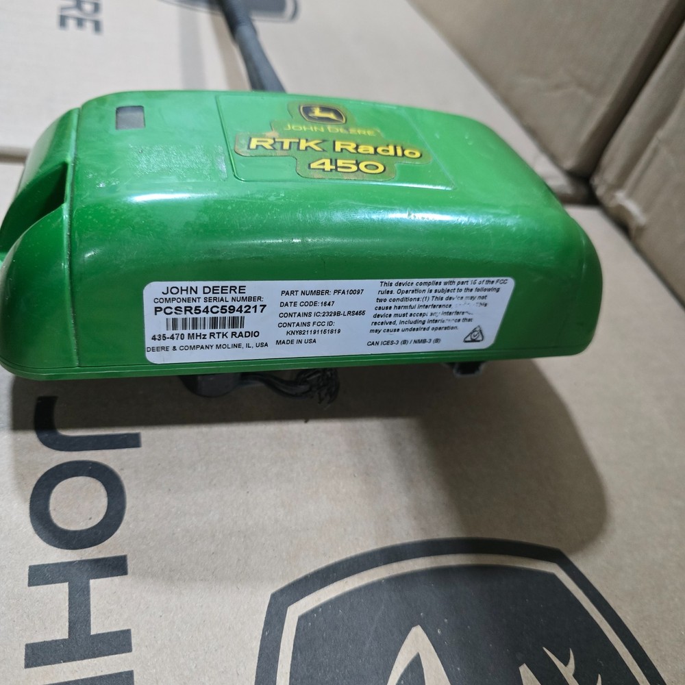 John Deere Starfire 450mhz RTK