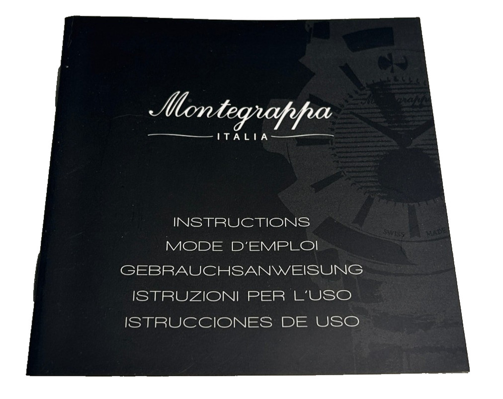 Montegrappa Instructions Manual