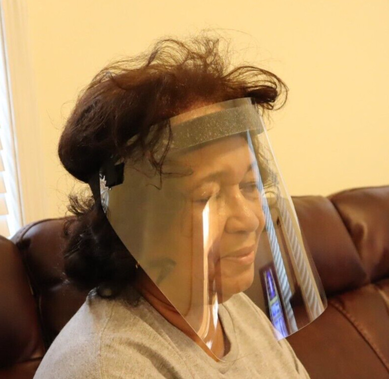 Hex Armor Fluid-resistant disposable face shield 10 count