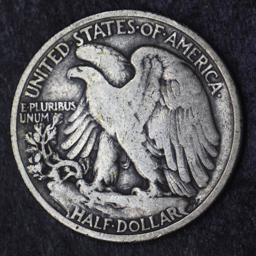 1917-P Walking Liberty Silver Half Dollar 50C - COINGIANTS -