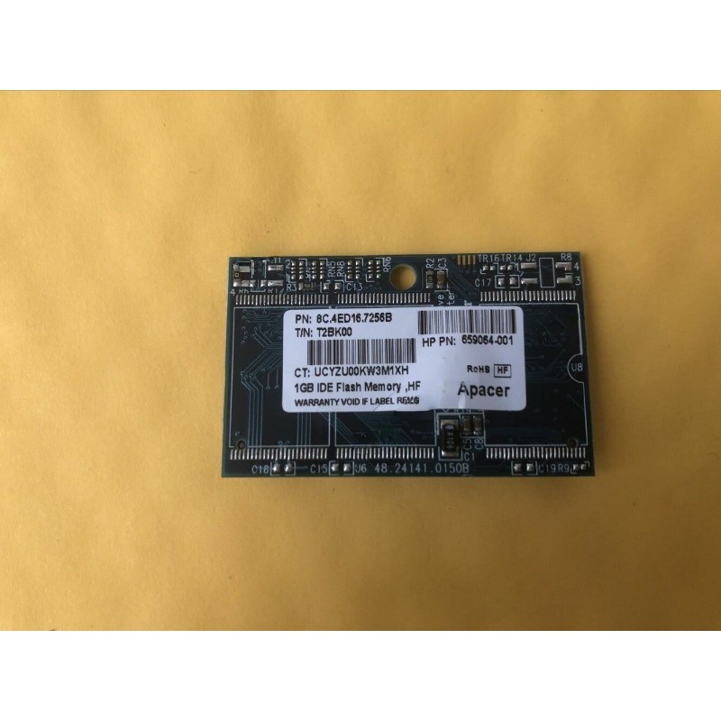 Apacer DOM Flash 1GB 44-Pin IDE Memory NOTEBOOK DOC Used
