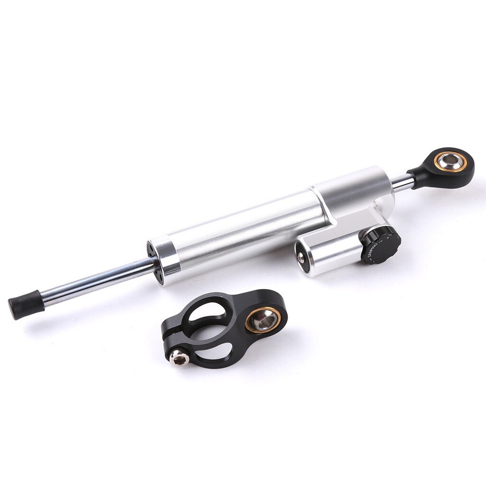 CNC Adjustable Motorcycle Steering Damper Stabilizer Safety Control Universal BK