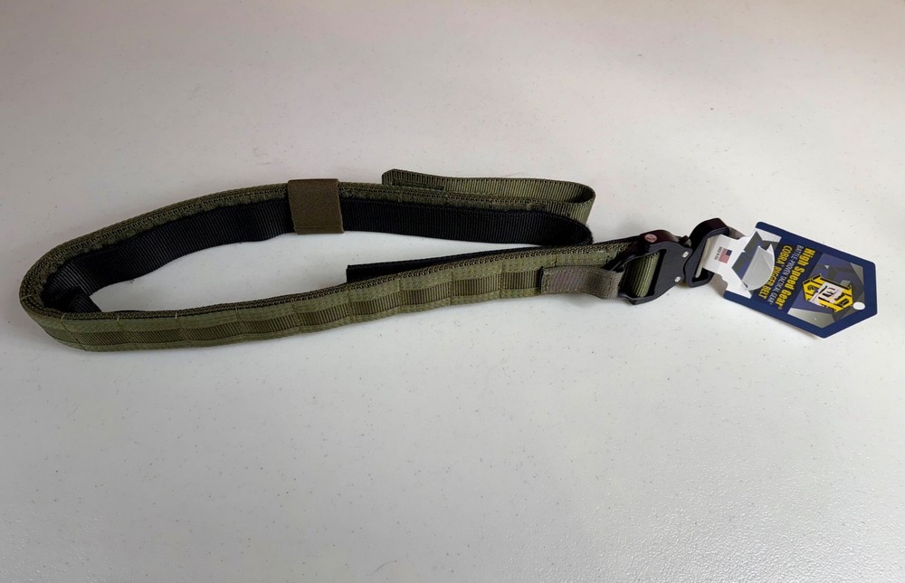 HSGI Cobra 1.75" Operator Belt w/ Hook & Loop Inner Belt Size: XL Olive Drab