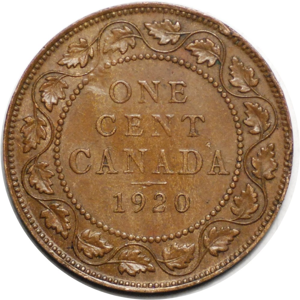 1920 CANADA LARGE CENT - AU - #165