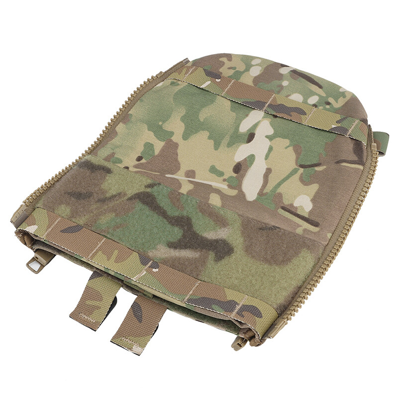 WoSporT Tactical MOLLE V5 Hydration Pouch Back Panel Double Zipper Multi-purpose