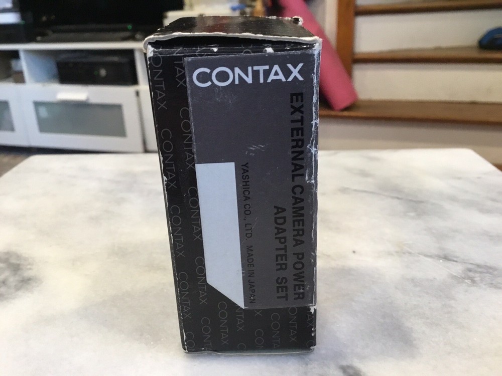 Contax External Camera Power Adapter Set From JAPAN With Box