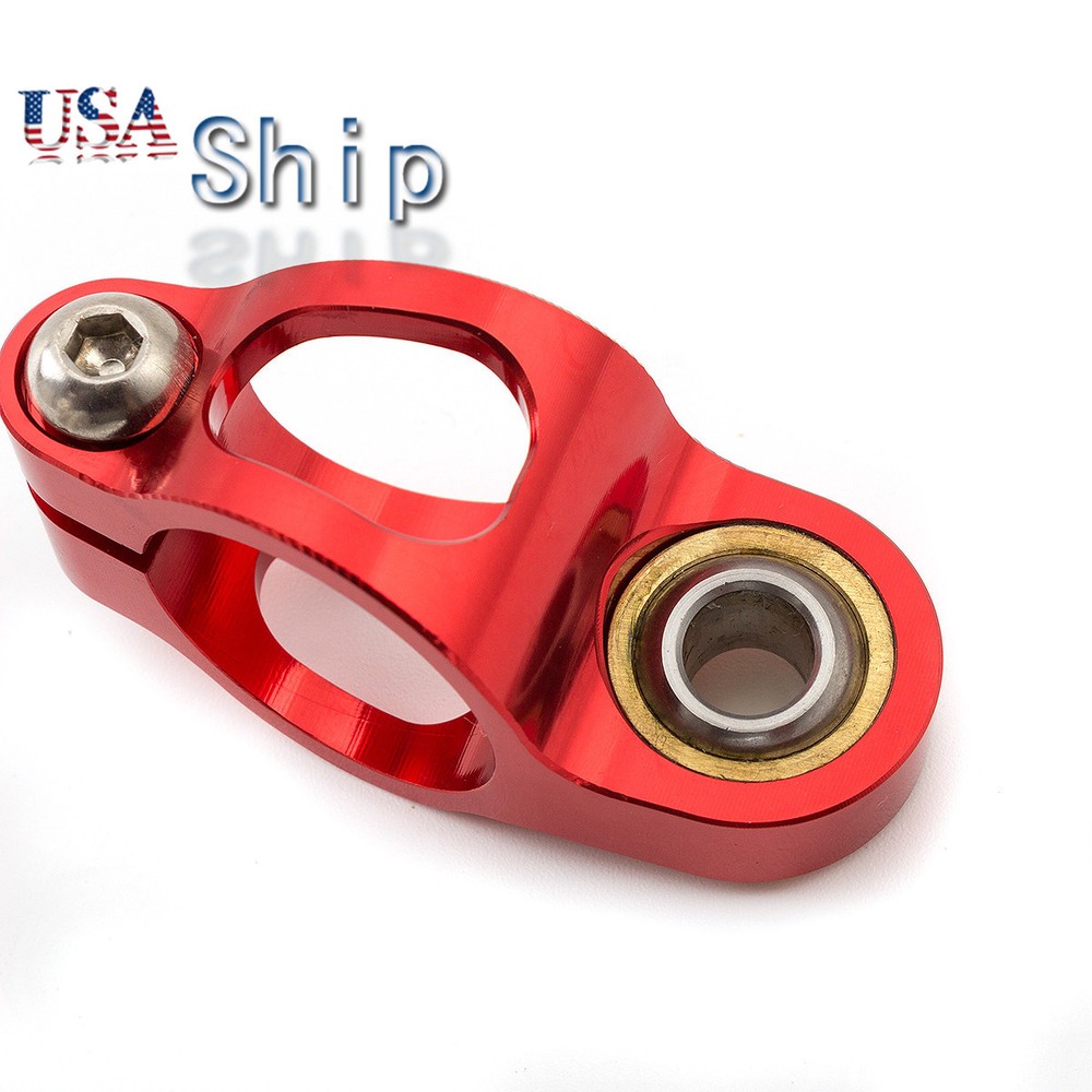 CNC Steering Stabilizer Damper Linear Reversed For CB1300 CB1000R Silver&Red x1