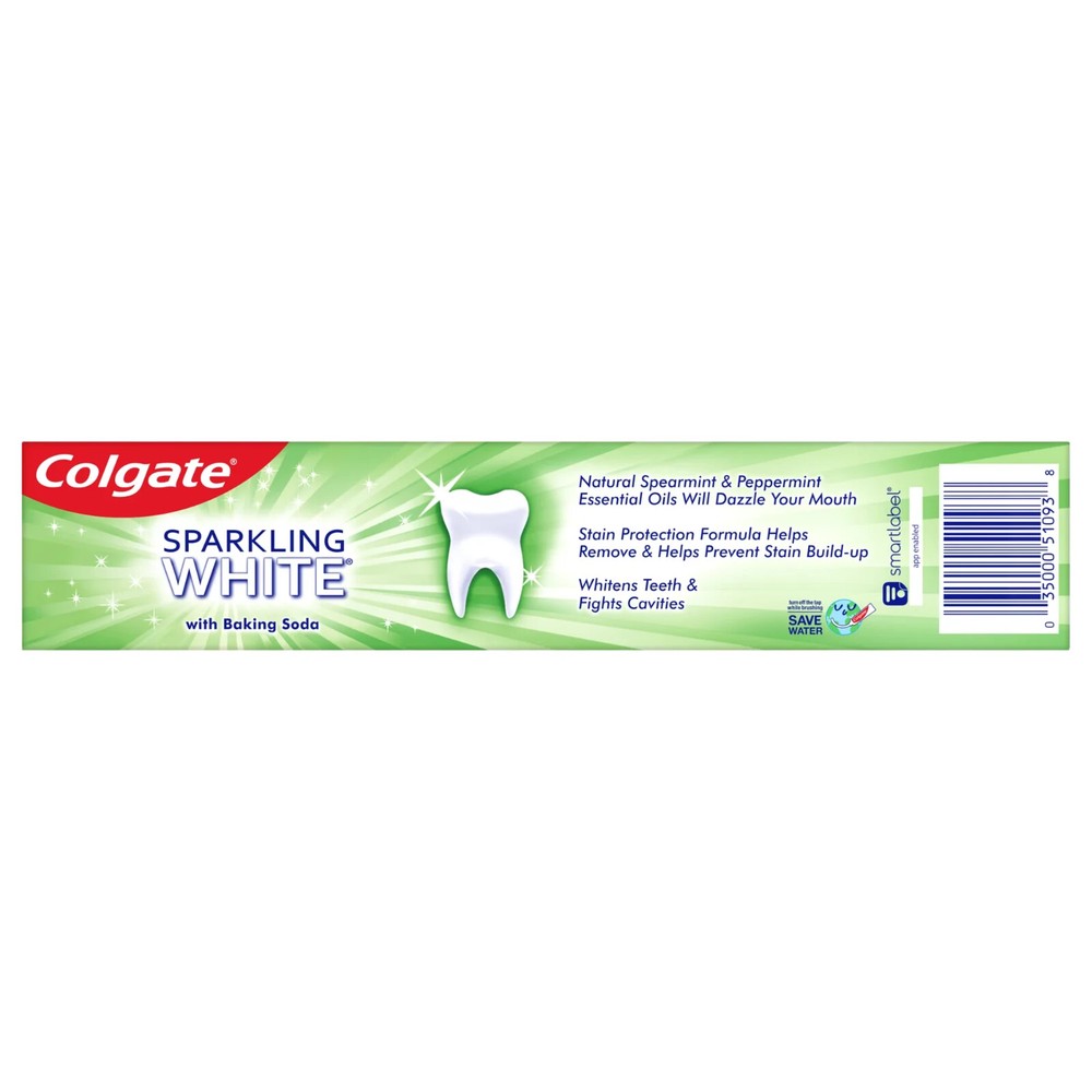 2 Packs Colgate Sparkling White Toothpaste 2.5 oz