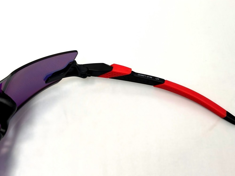 OAKLEY ENCODER OO9471 MATTE ORANGE/PRIZM BLACK MIRROR SUNGLASSES