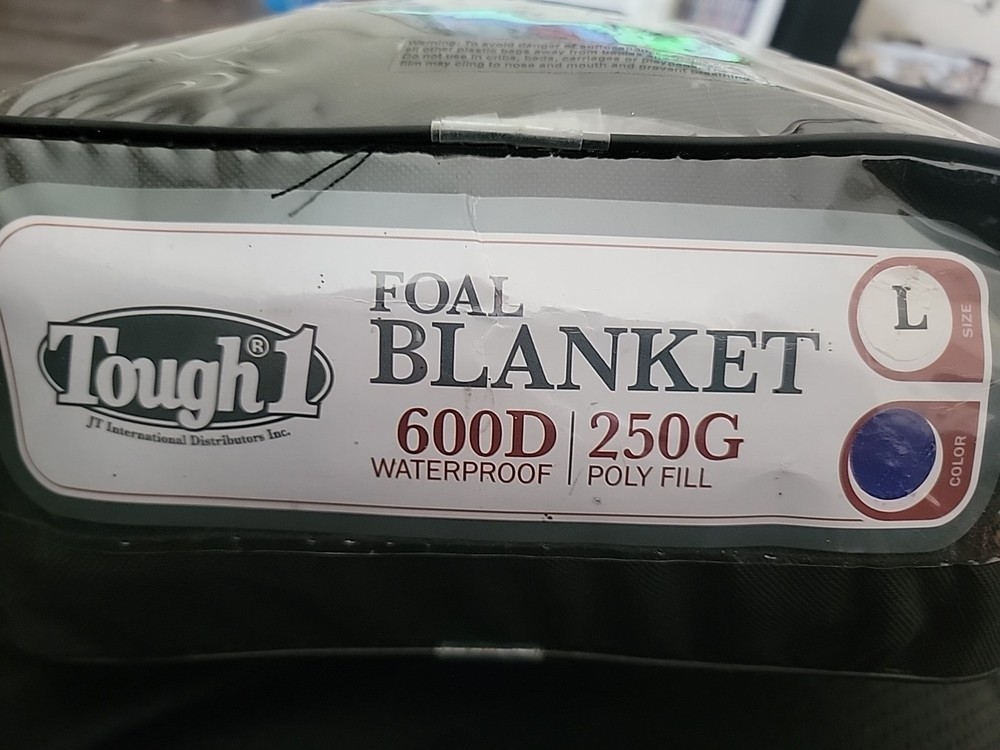 Tough 1 Blanket 600D Waterproof Poly Adjustable Tail Flap Foal 32-2012