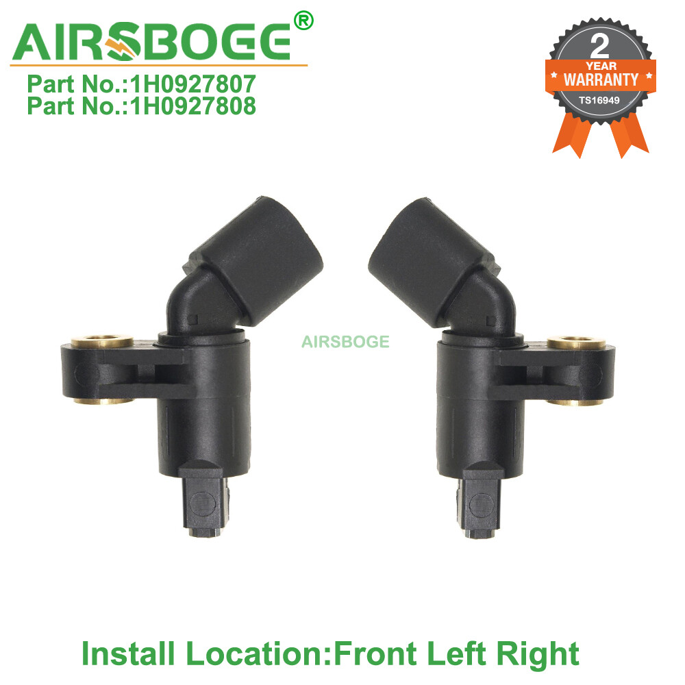 2X Front Left Right Side ABS Wheel Speed Sensor For VW Beetle Golf Jetta Passat